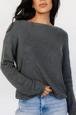 Outlet Baltic Born Reese Knit Sweater Top | Balsam