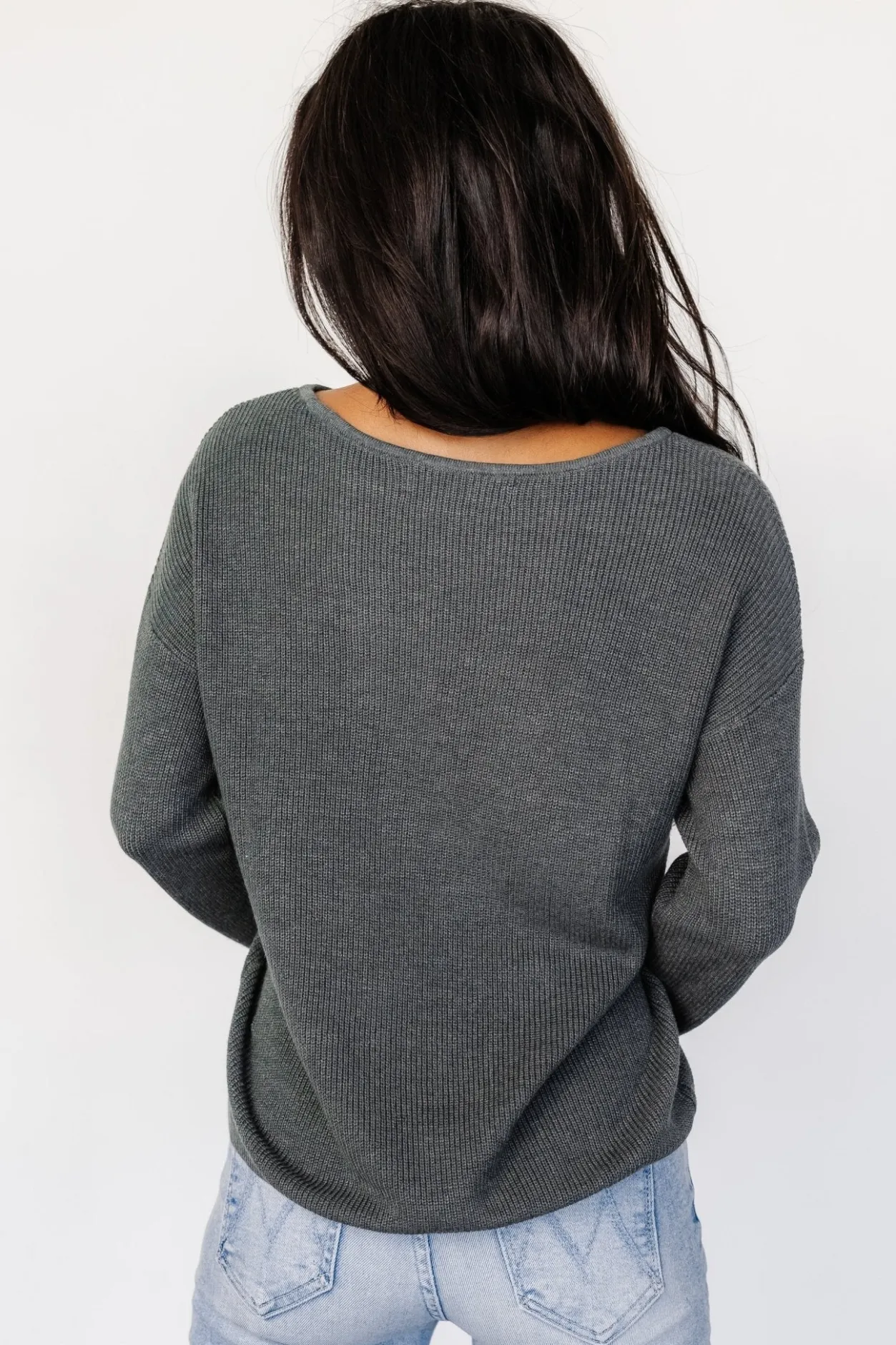 Outlet Baltic Born Reese Knit Sweater Top | Balsam