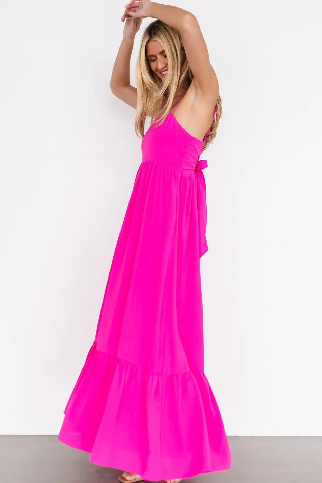 Fashion Baltic Born Regan Tank Maxi Dress | Fuchsia