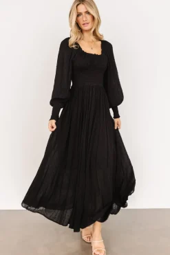 Sale Baltic Born Renata Dot Maxi Dress | Black