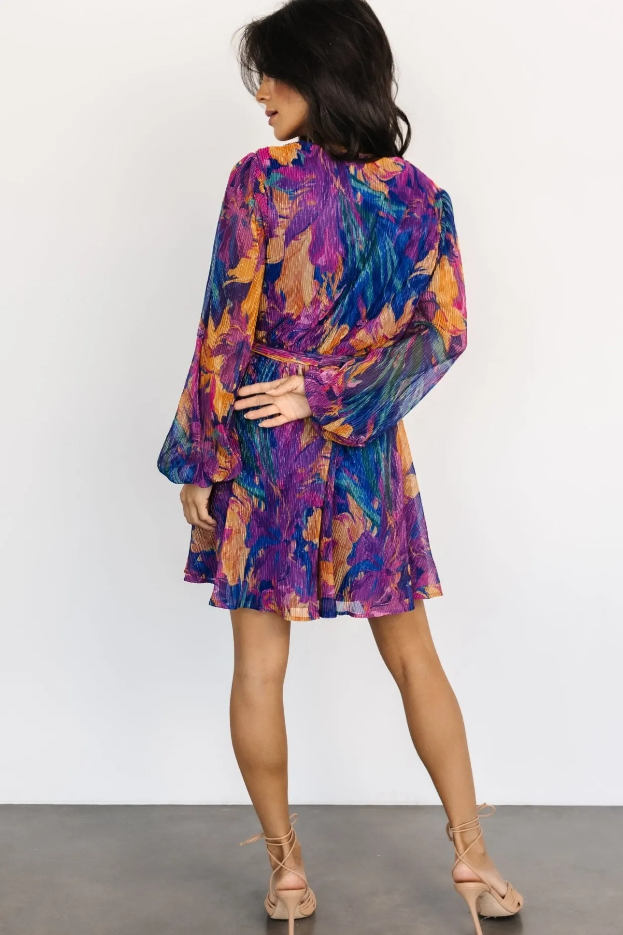 Clearance Baltic Born Rev Mini Dress | Blue Multi BlueMulti