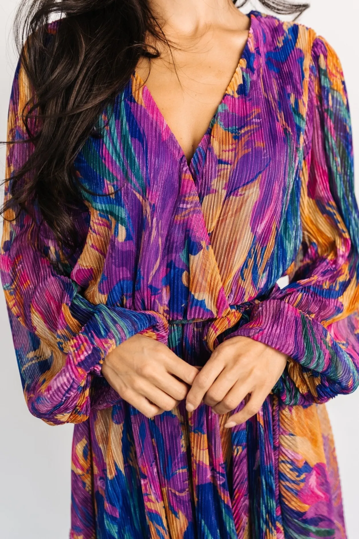 Clearance Baltic Born Rev Mini Dress | Blue Multi BlueMulti