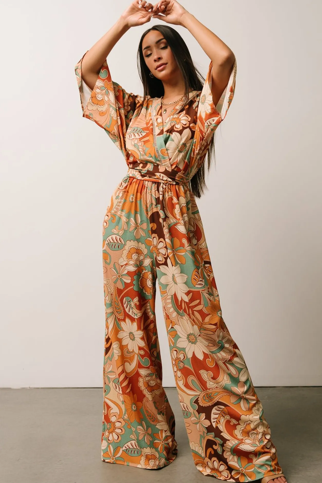 Outlet Baltic Born Rhapsody Jumpsuit | Multi Print MultiPrint