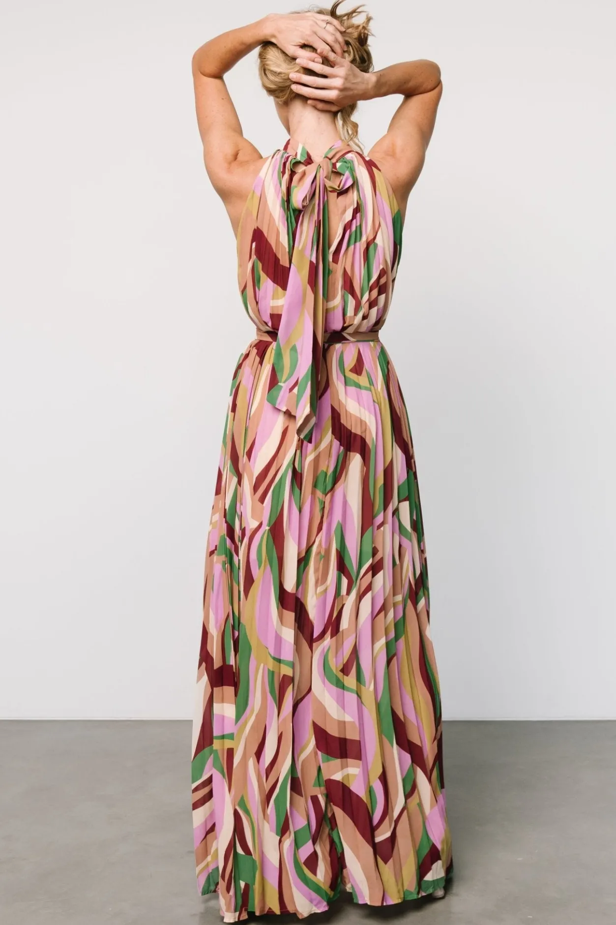Outlet Baltic Born Rita Maxi Dress | Green Multi Print GreenMultiPrint