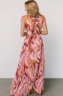 Sale Baltic Born Rita Maxi Dress | Lavender Multi Print LavenderMultiPrint