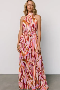Sale Baltic Born Rita Maxi Dress | Lavender Multi Print LavenderMultiPrint
