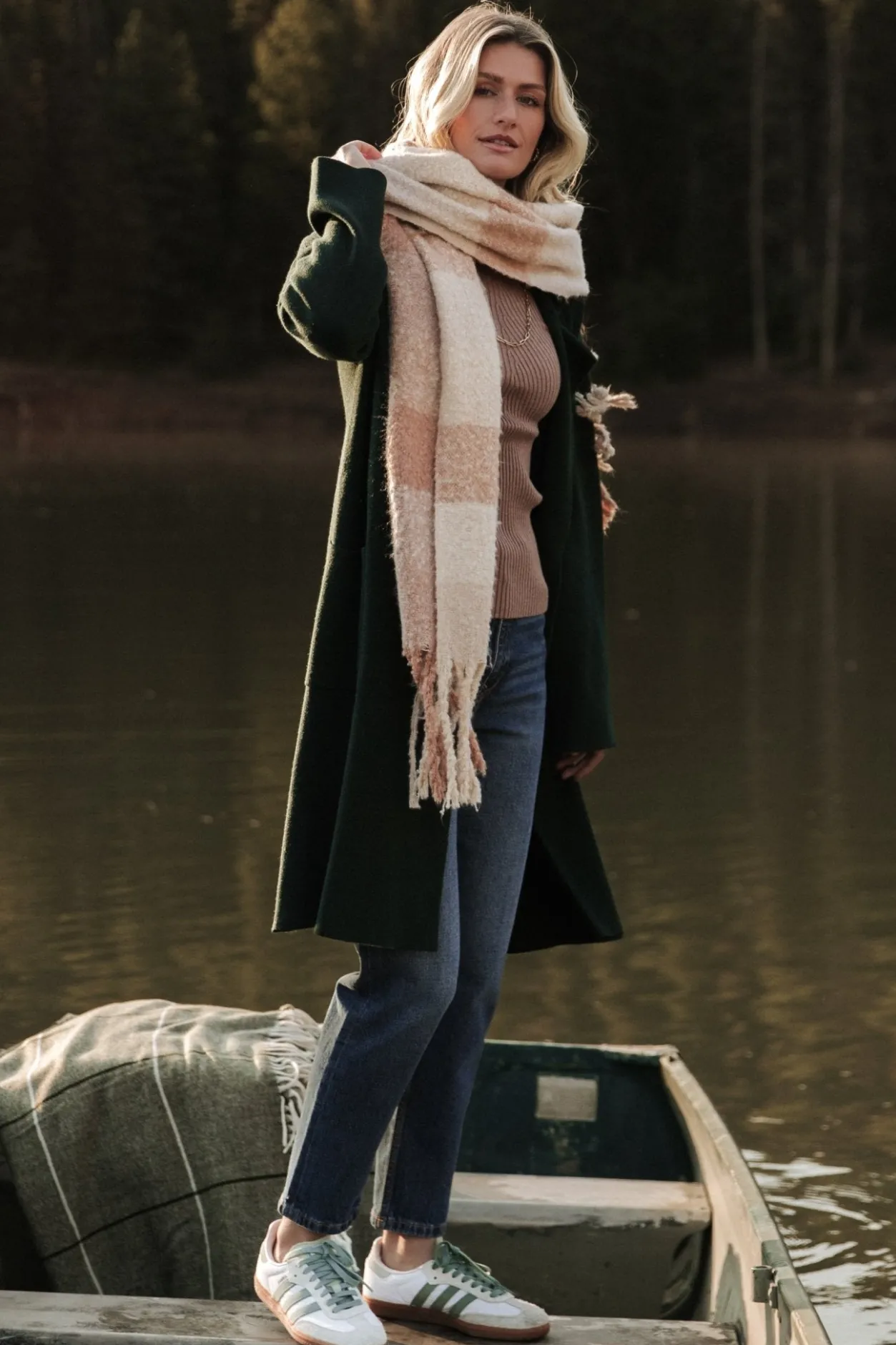 Discount Baltic Born Roland Long Jacket | Dark Green DarkGreen