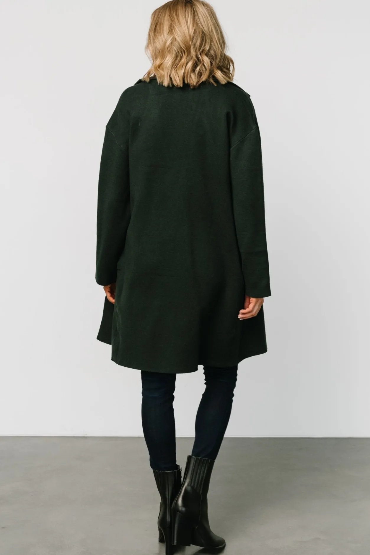 Discount Baltic Born Roland Long Jacket | Dark Green DarkGreen