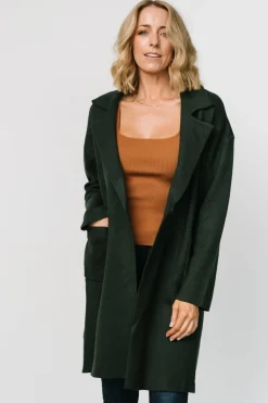Discount Baltic Born Roland Long Jacket | Dark Green DarkGreen