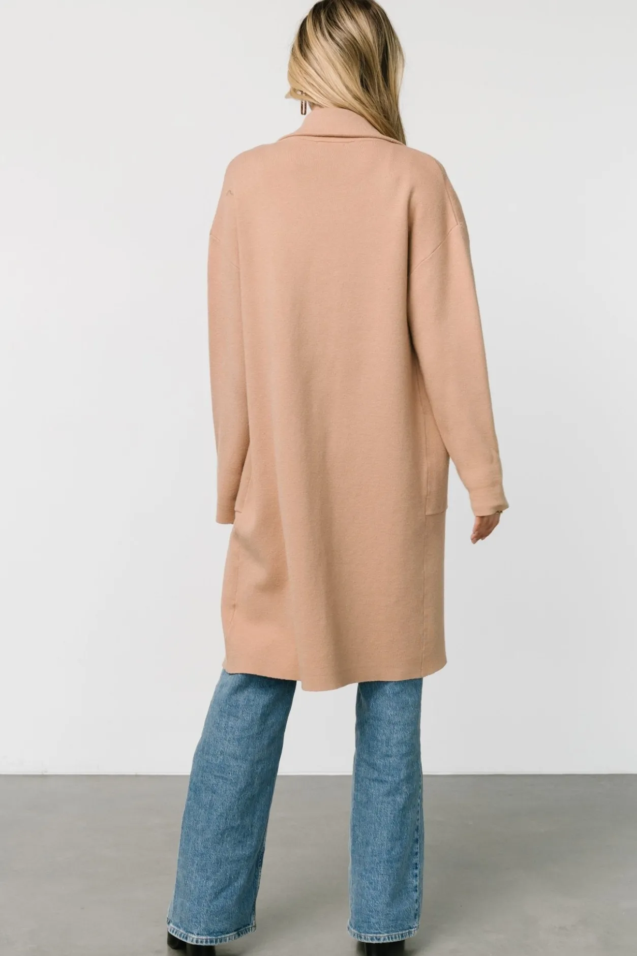 Hot Baltic Born Roland Long Jacket | Light Camel LightCamel