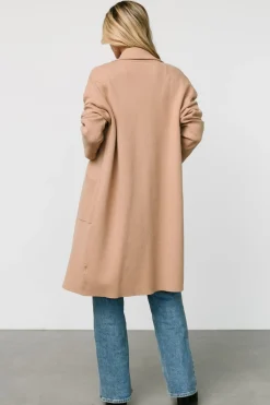 Hot Baltic Born Roland Long Jacket | Light Camel LightCamel