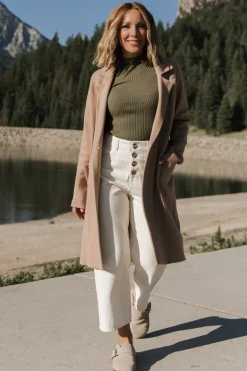 Hot Baltic Born Roland Long Jacket | Light Camel LightCamel