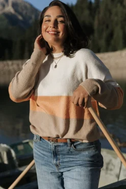 Hot Baltic Born Rooney Sweater | Cream + Oatmeal Cream+Oatmeal