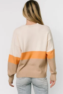 Hot Baltic Born Rooney Sweater | Cream + Oatmeal Cream+Oatmeal