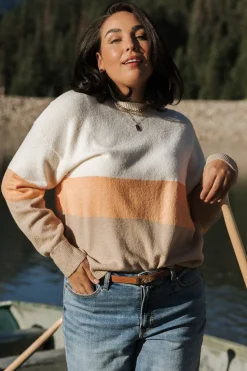 Hot Baltic Born Rooney Sweater | Cream + Oatmeal Cream+Oatmeal