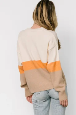 Hot Baltic Born Rooney Sweater | Cream + Oatmeal Cream+Oatmeal