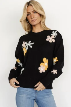 Outlet Baltic Born Roxy Sweater | Black Flower BlackFlower