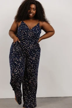 Clearance Baltic Born Sade Jumpsuit | Navy Print NavyPrint
