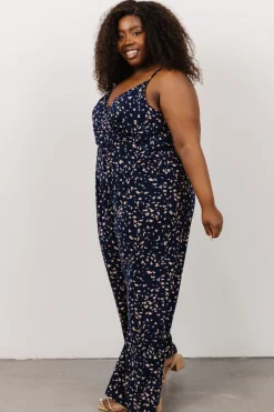 Clearance Baltic Born Sade Jumpsuit | Navy Print NavyPrint