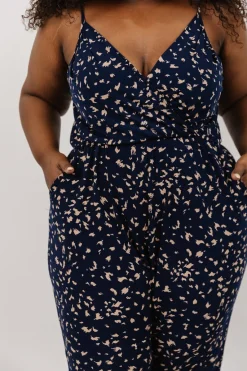 Clearance Baltic Born Sade Jumpsuit | Navy Print NavyPrint