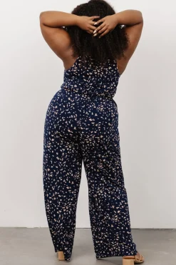 Clearance Baltic Born Sade Jumpsuit | Navy Print NavyPrint