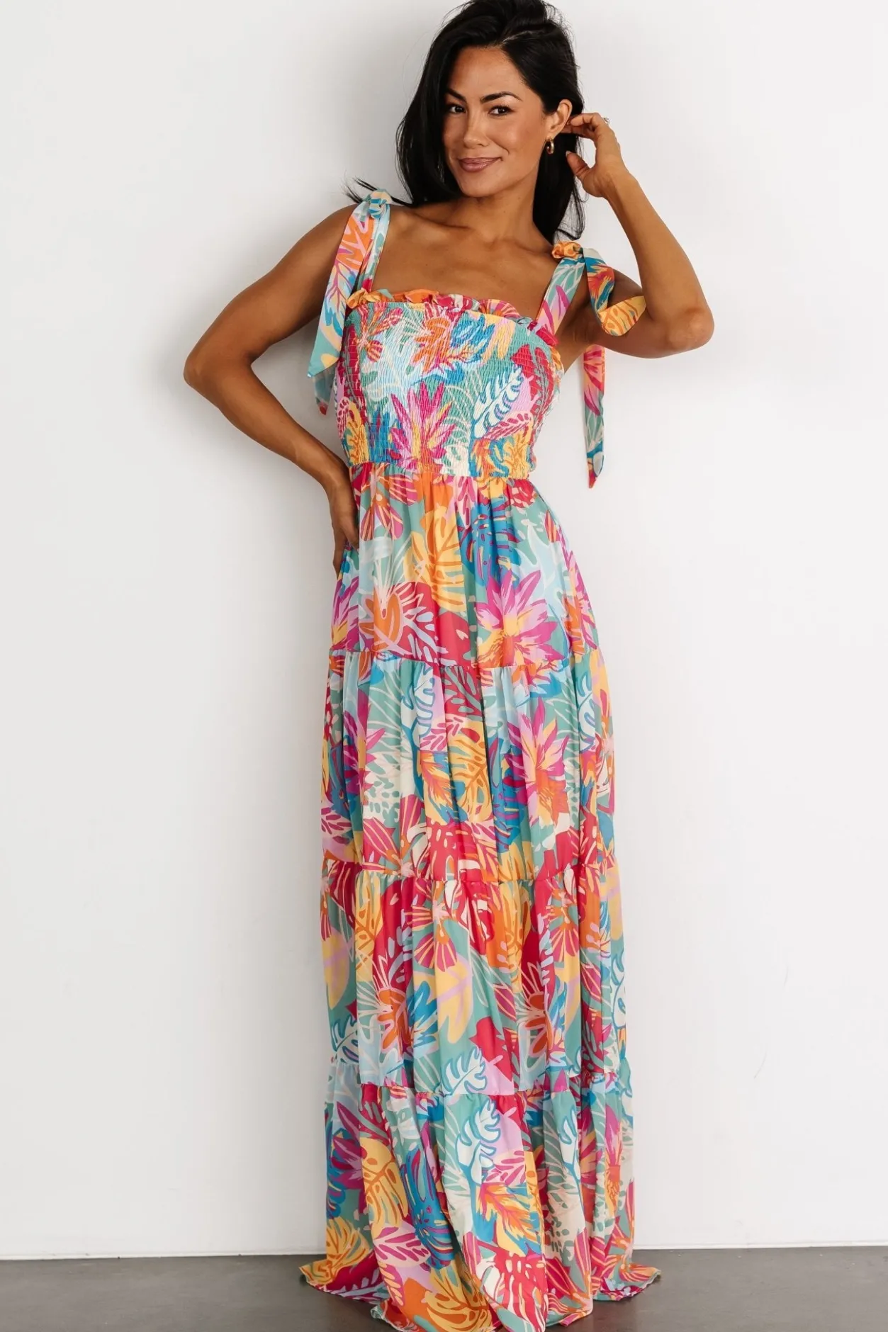 New Baltic Born Santana Maxi Dress | Multi Print MultiPrint