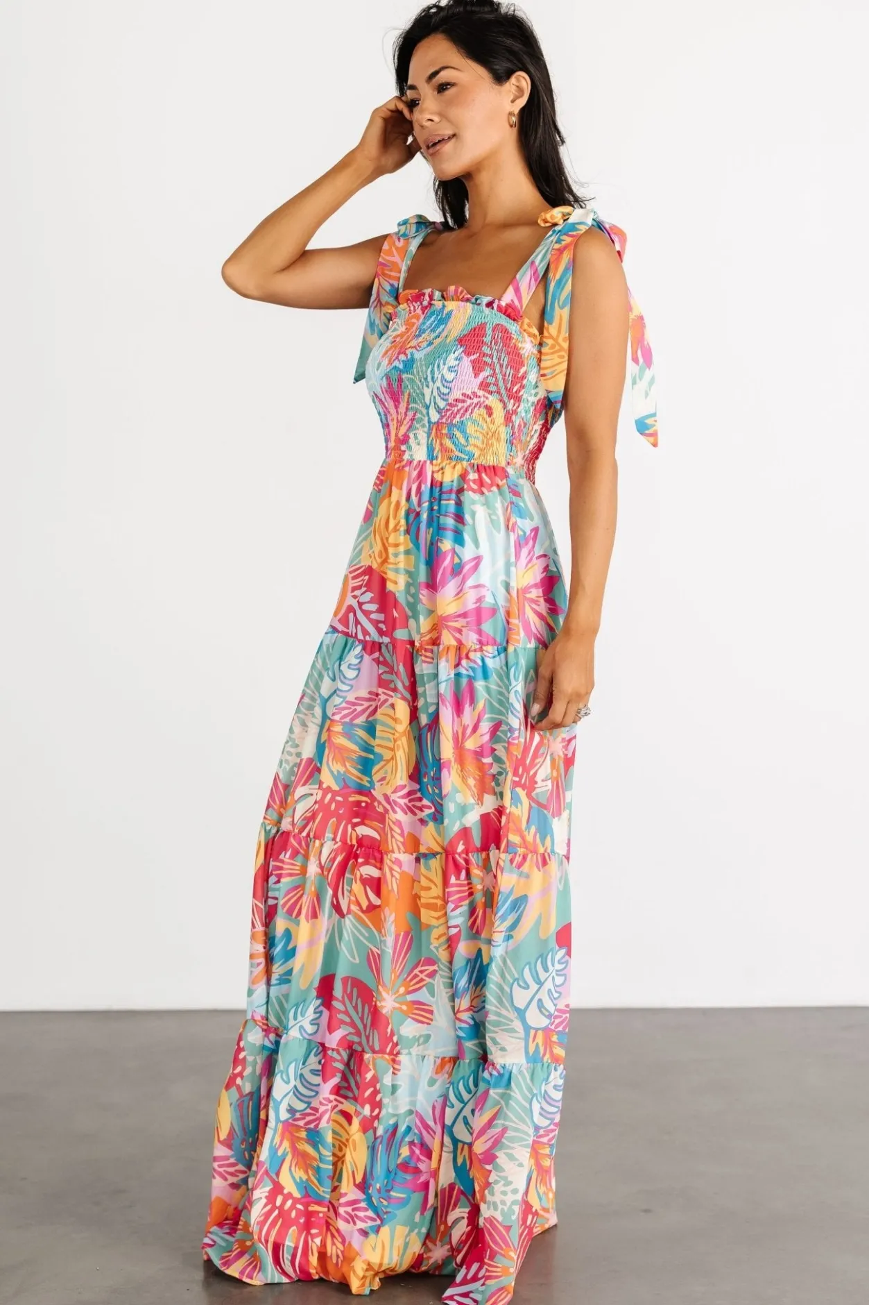 New Baltic Born Santana Maxi Dress | Multi Print MultiPrint