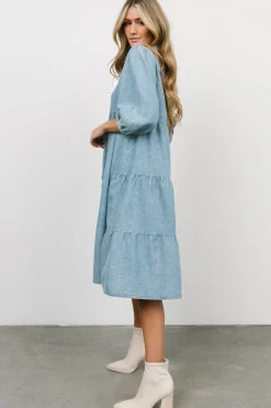 Outlet Baltic Born Sari Babydoll Dress | Chambray