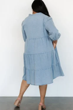 Outlet Baltic Born Sari Babydoll Dress | Chambray