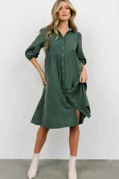 Best Baltic Born Sari Babydoll Dress | Green
