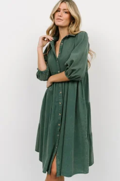 Best Baltic Born Sari Babydoll Dress | Green