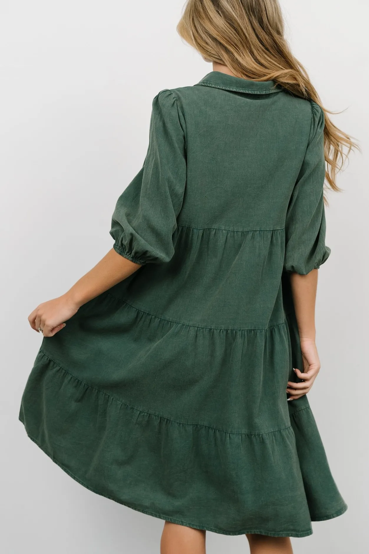 Best Baltic Born Sari Babydoll Dress | Green