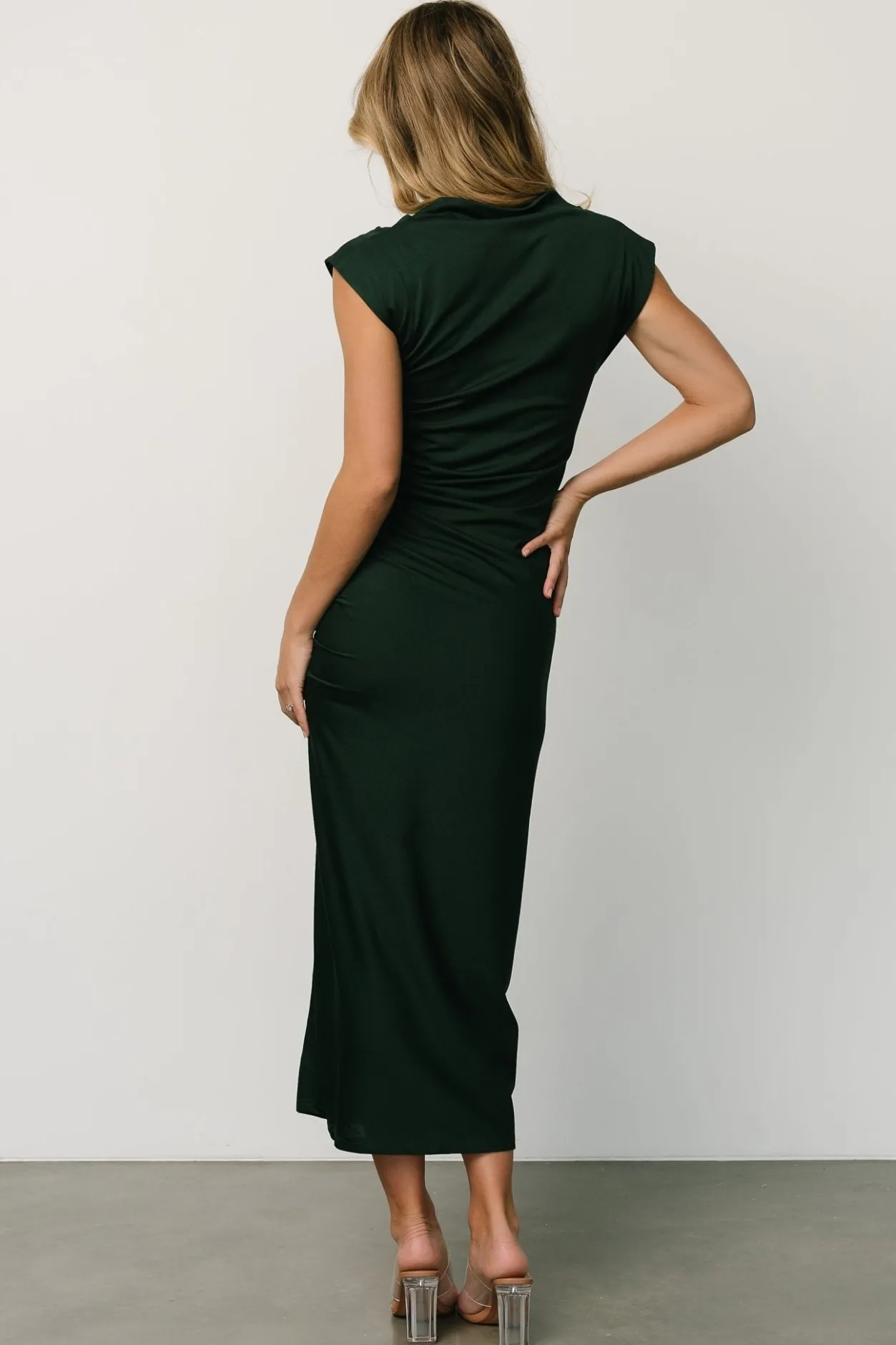 Best Baltic Born Sasha Ruched Maxi Dress | Green