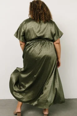 Fashion Baltic Born Savannah Print Kimono Maxi | Olive