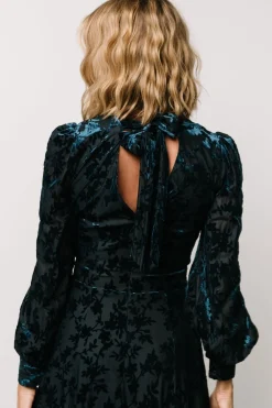 Discount Baltic Born Savi Tie Back Dress | Deep Teal DeepTeal