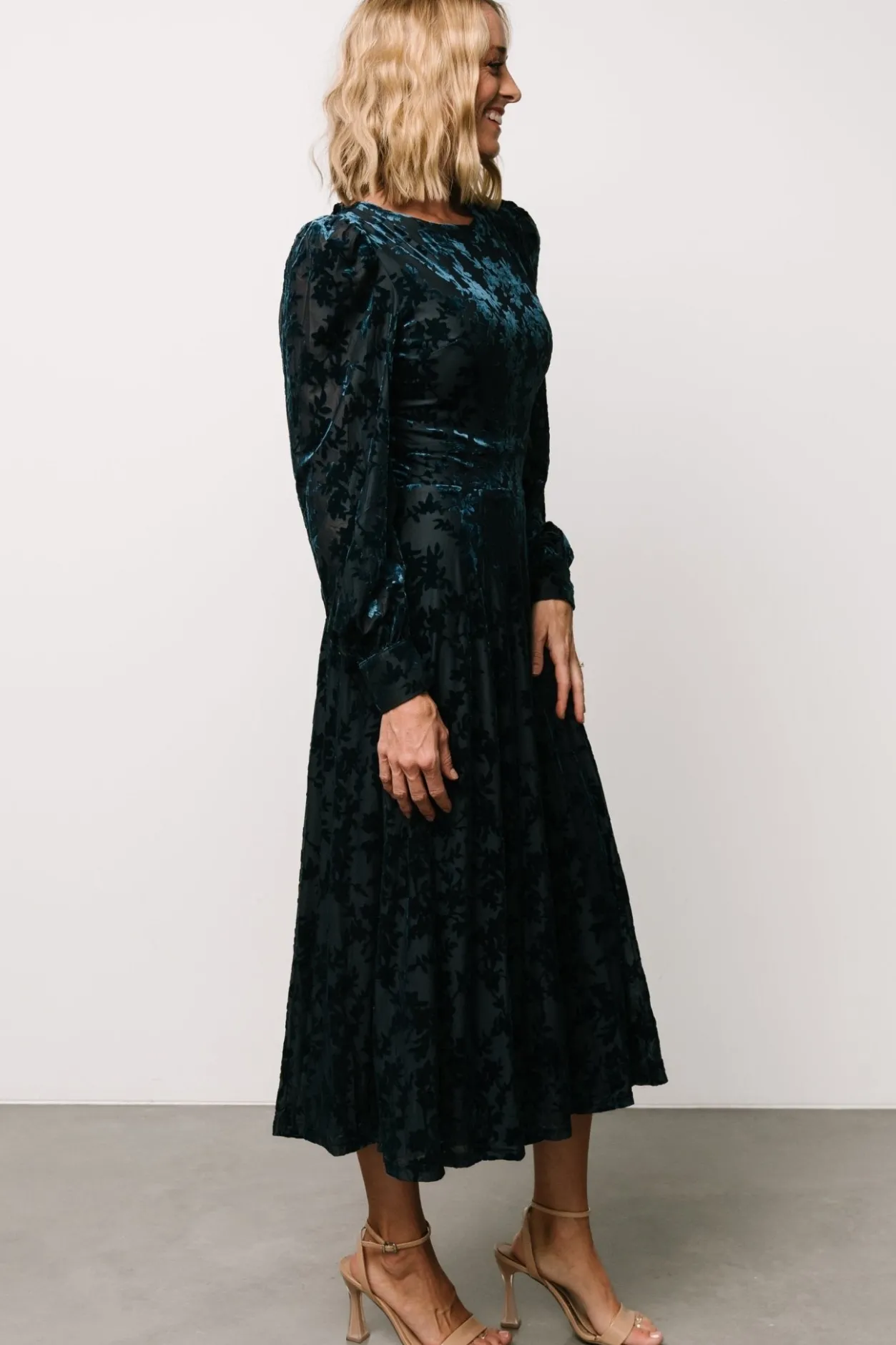 Discount Baltic Born Savi Tie Back Dress | Deep Teal DeepTeal