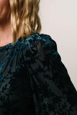 Discount Baltic Born Savi Tie Back Dress | Deep Teal DeepTeal