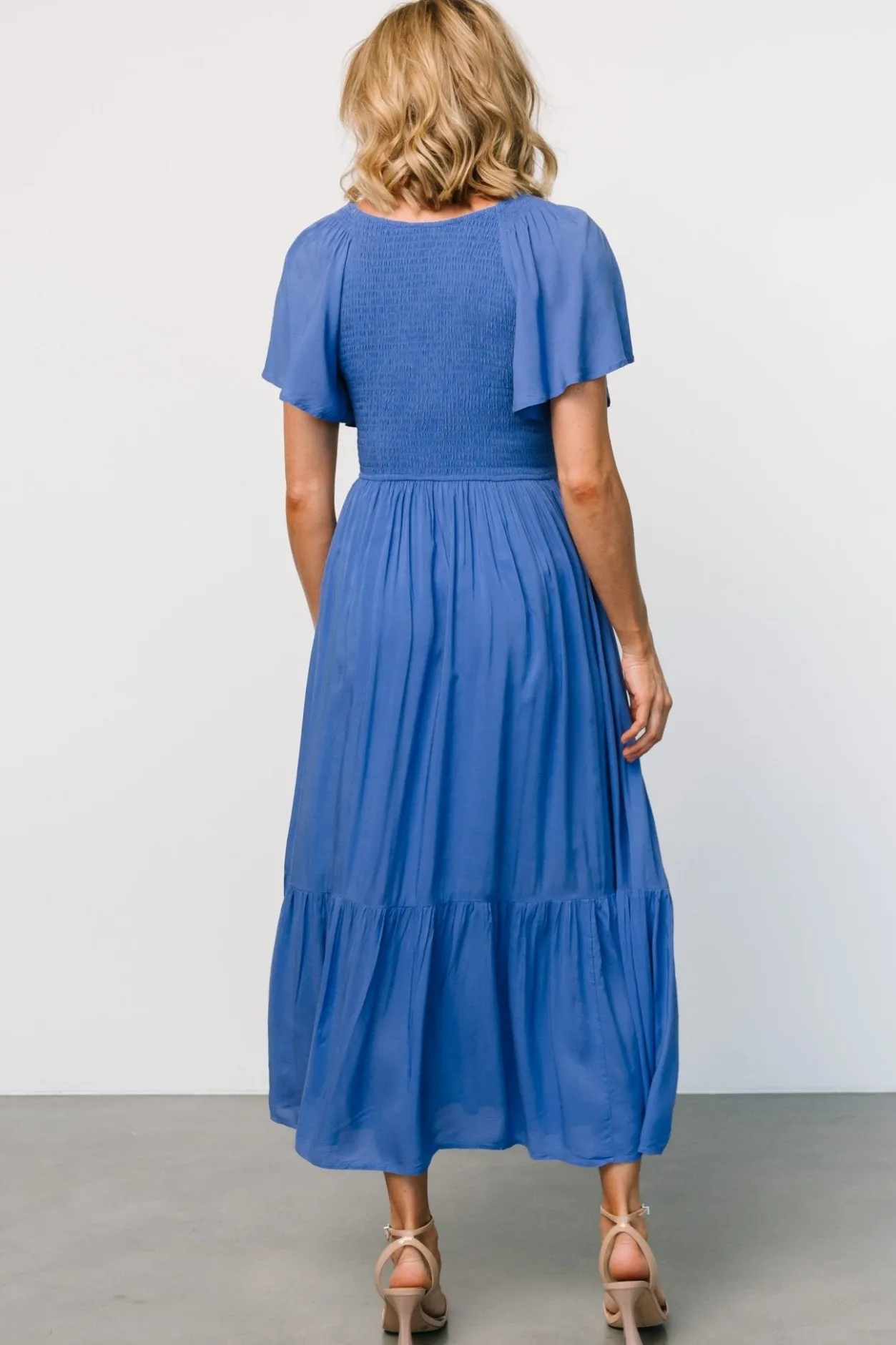 Outlet Baltic Born Scarlett Smocked Dress | Blue