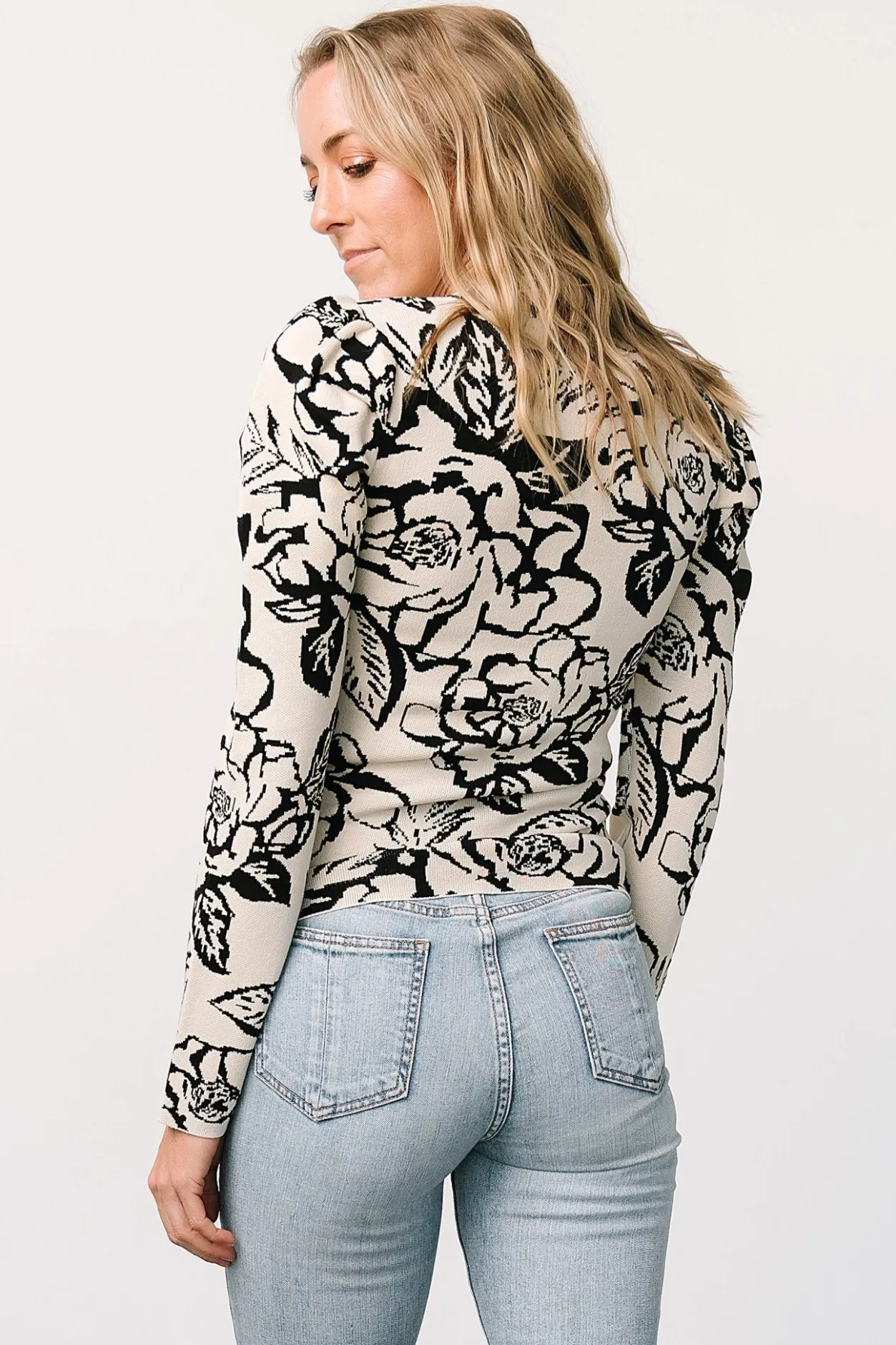 Sale Baltic Born Sebastian Sweater | Black Multi BlackMulti