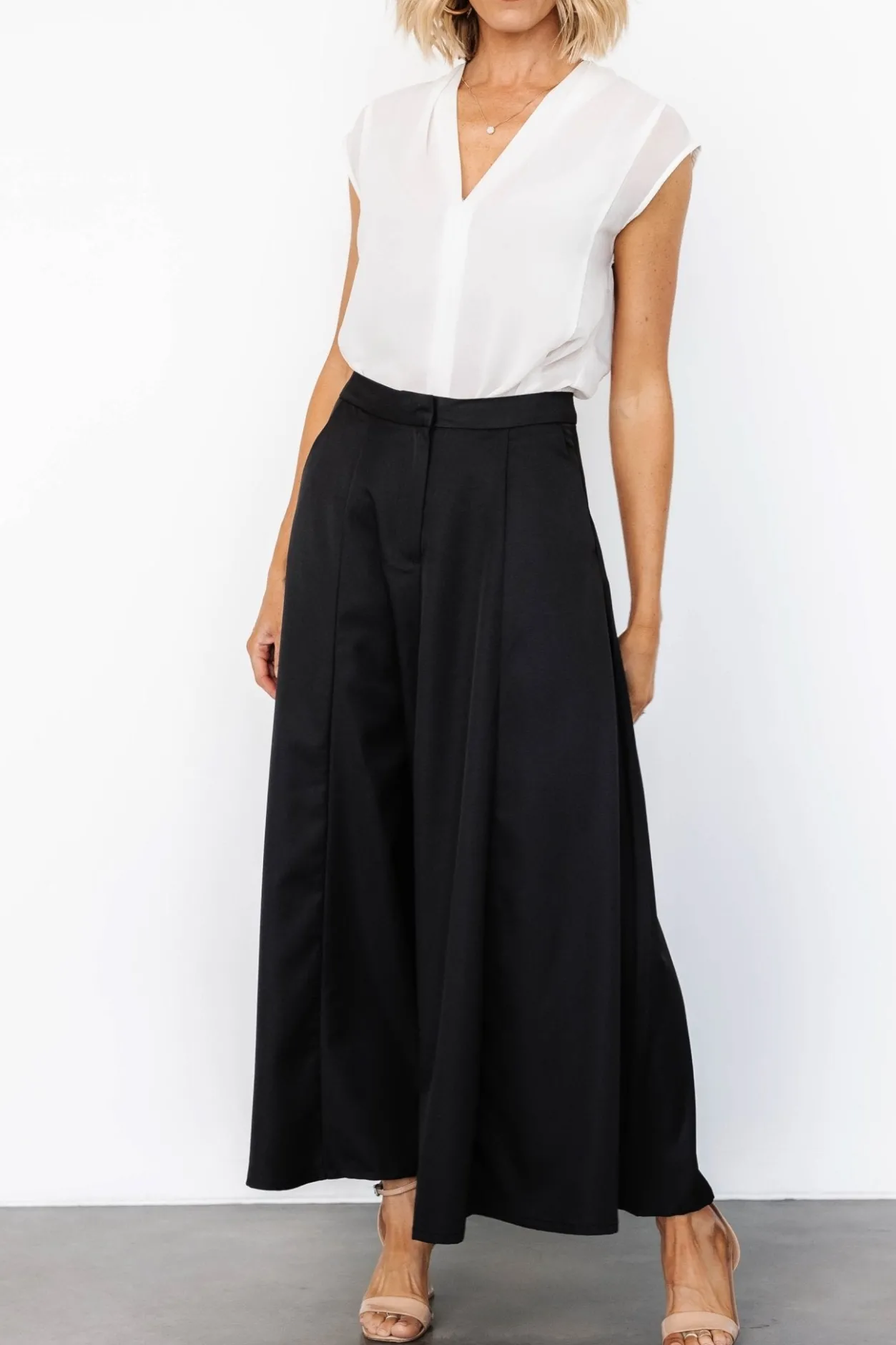 Outlet Baltic Born Shaylyn Maxi Skirt | Black