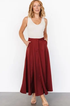 Clearance Baltic Born Shaylyn Maxi Skirt | Cinnamon