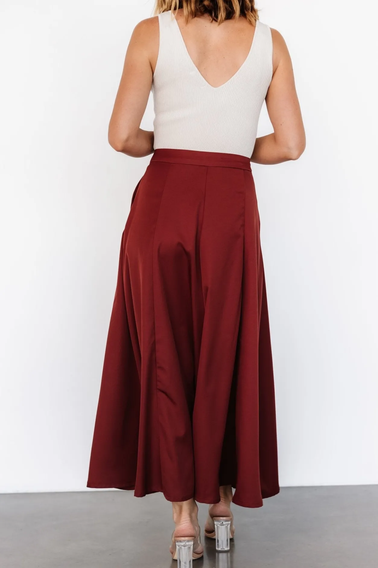 Clearance Baltic Born Shaylyn Maxi Skirt | Cinnamon