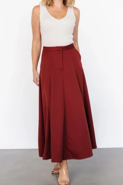 Clearance Baltic Born Shaylyn Maxi Skirt | Cinnamon