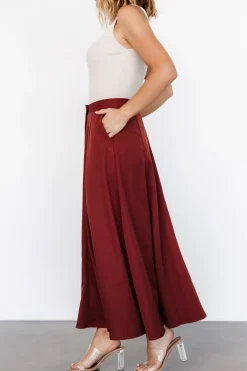 Clearance Baltic Born Shaylyn Maxi Skirt | Cinnamon