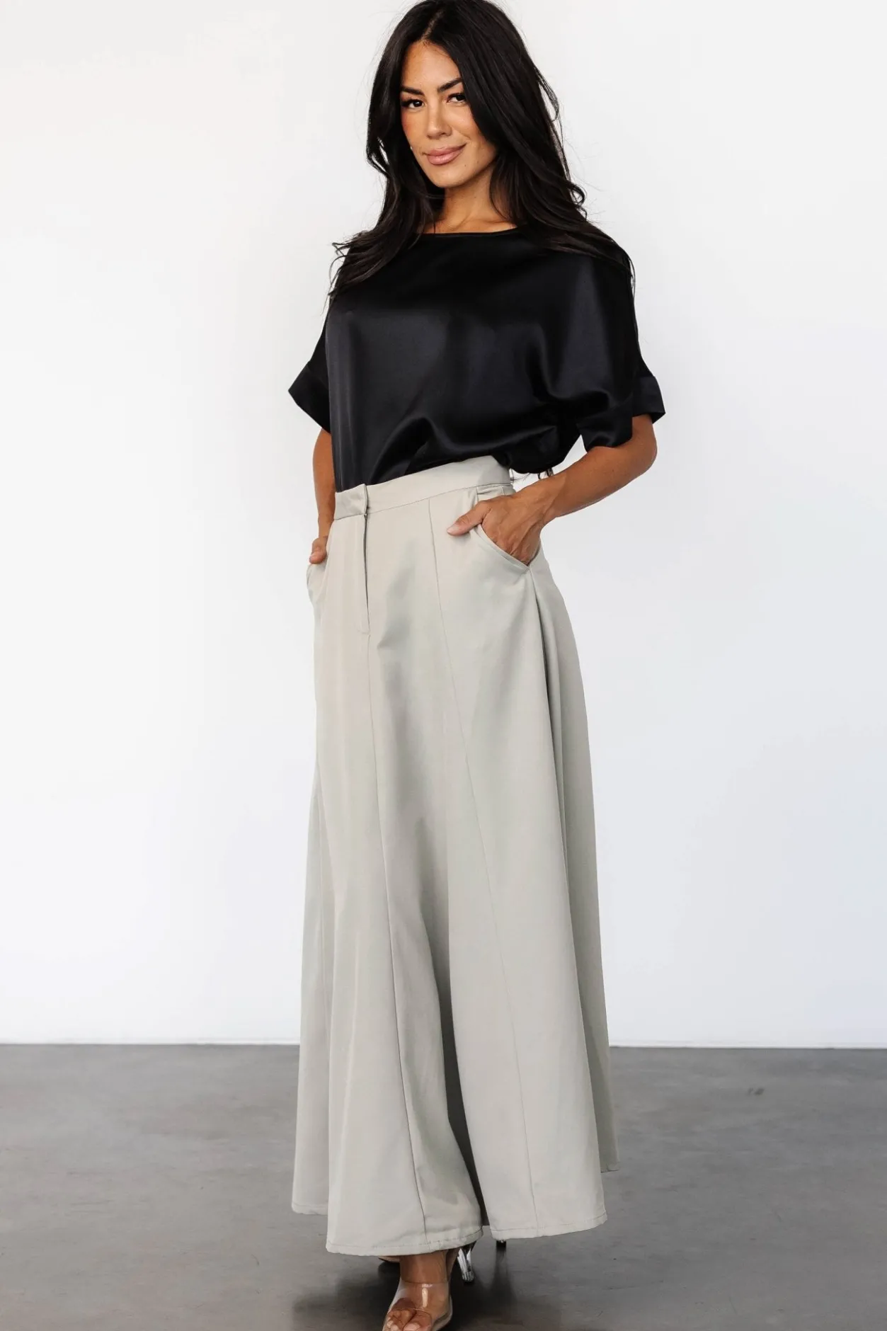 Clearance Baltic Born Shaylyn Maxi Skirt | Natural