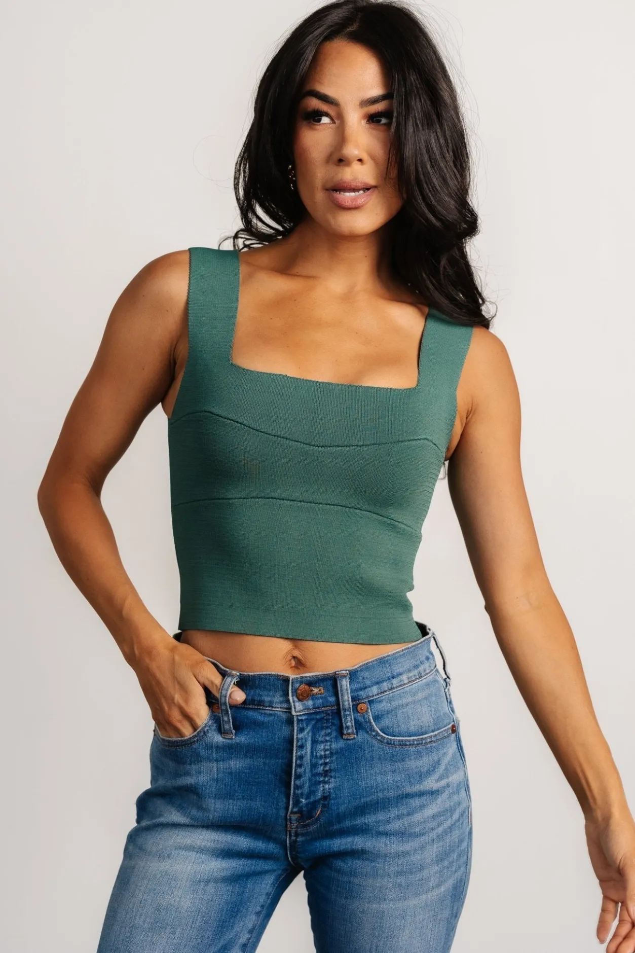 Hot Baltic Born Shia Tank Top | Green