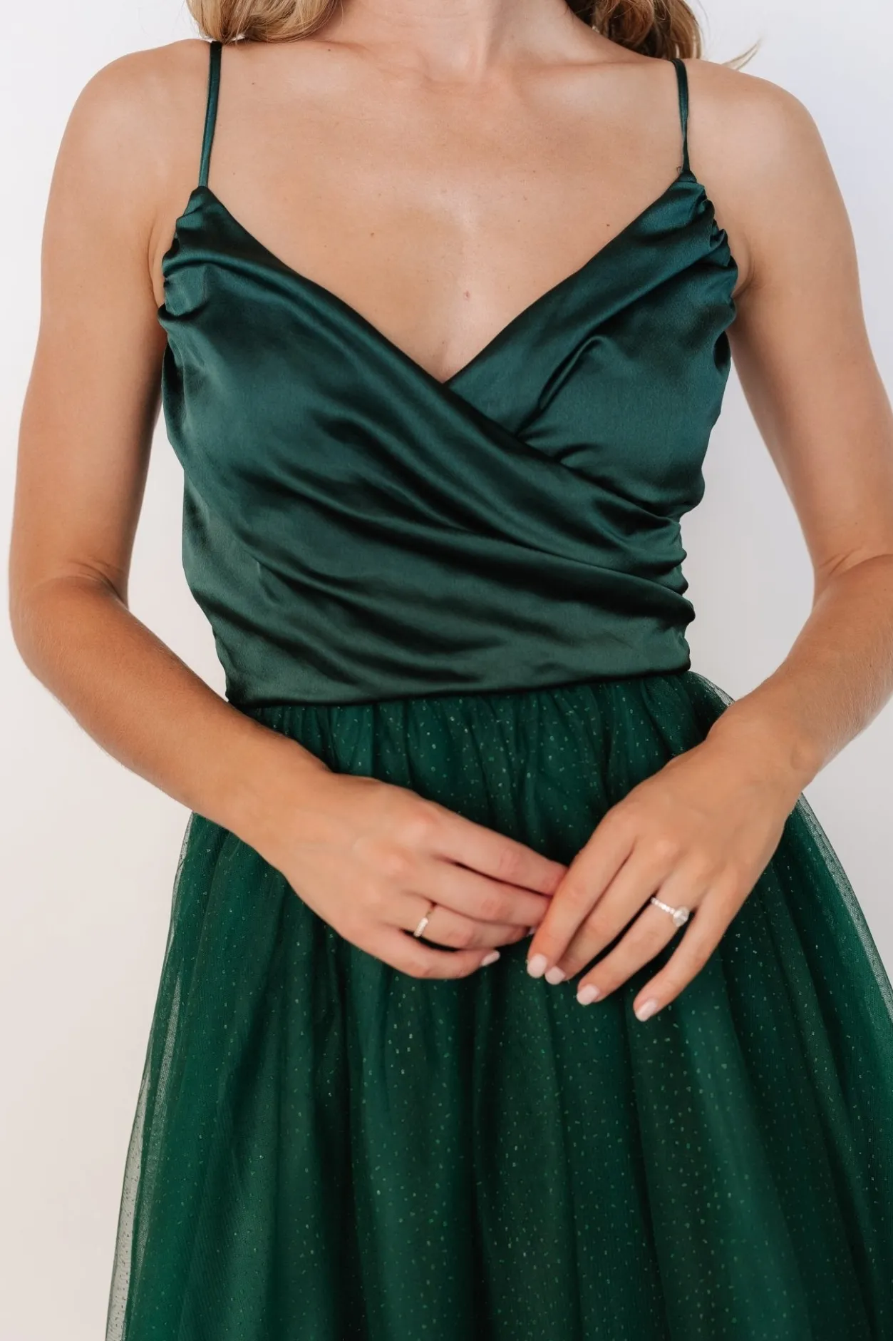 Best Baltic Born Shonda Sparkle Midi Dress | Emerald
