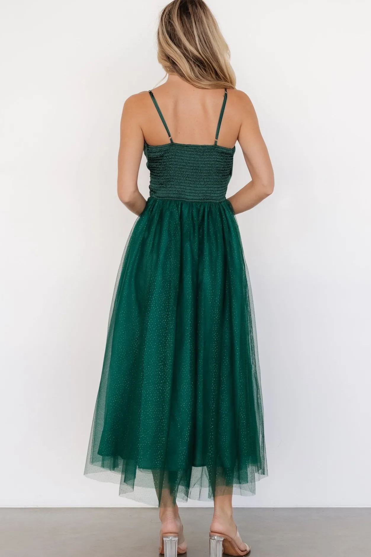 Best Baltic Born Shonda Sparkle Midi Dress | Emerald