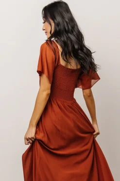 Outlet Baltic Born Sierra Sweetheart Maxi Dress | Spice