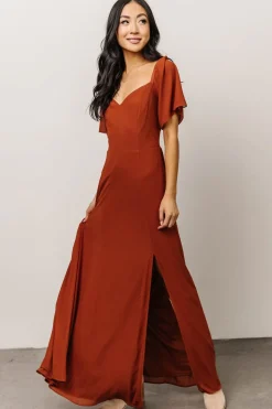 Outlet Baltic Born Sierra Sweetheart Maxi Dress | Spice